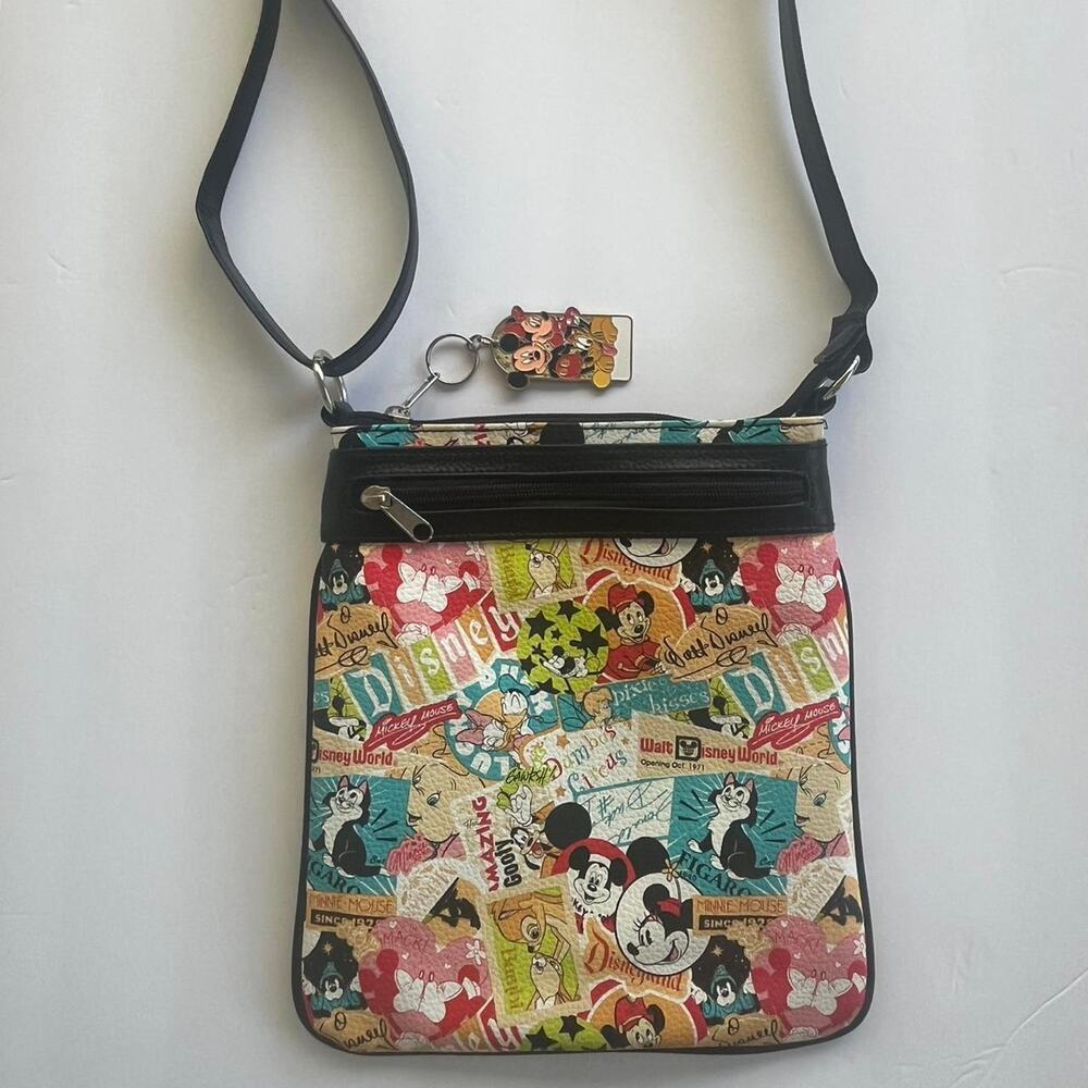 Disney multi coloured crossbody bag Disney inspired